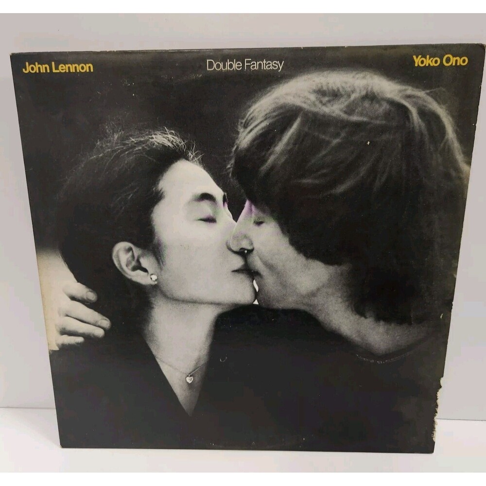 JOHN LENNON "Double Fantasy" Vinyl Record LP Geffen Records G+ 1980